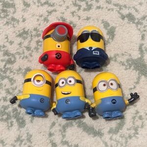 Minions Despicable Me McDonald’s Happy Meal Toy Bundle